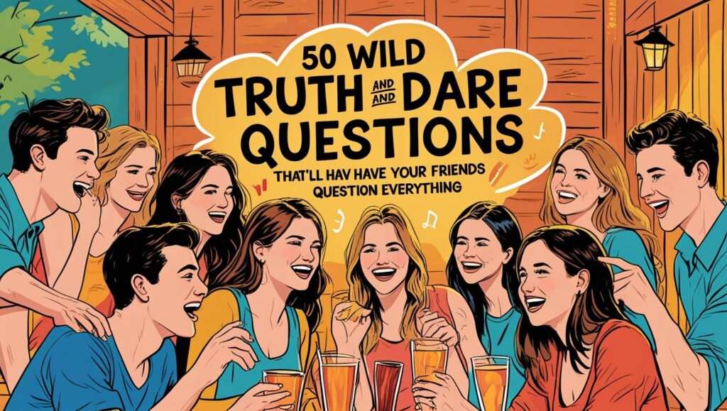 Truth and Dare Questions: 50 Wild Truth and Dare Questions That'll Have Your Friends Question Everything