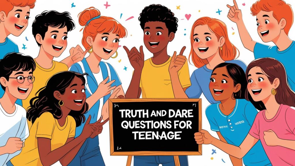 Truth And Dare Questions For Teenage: Teenage Fun Truth and Dare Questions (and All Others Who Enjoy Chaos) Because life is made better by uncomfortable truths and absurd dares