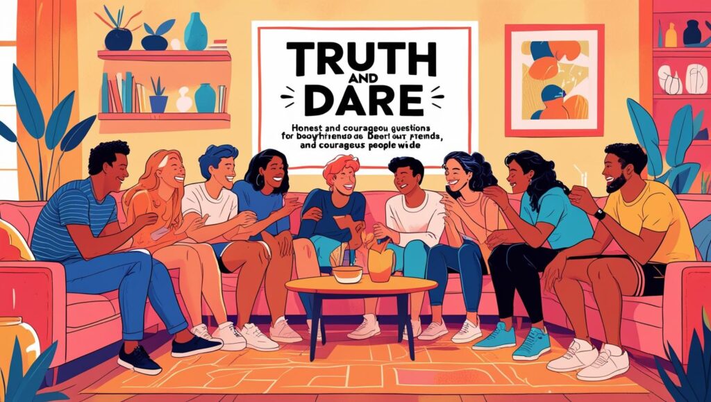 Truth And Dare Questions For BF: Honest and Courageous Questions for Boyfriends, Best Friends, and Courageous People Worldwide