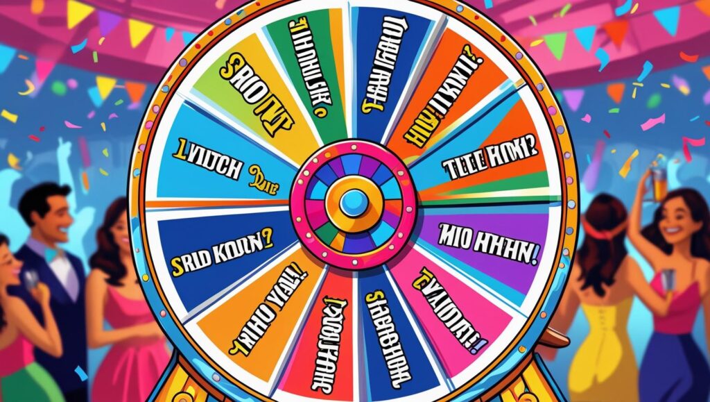 Spin the Truth and Dare Wheel: 50 Ridiculous Truths & Dares to Turn Any Party into a Laugh-Out