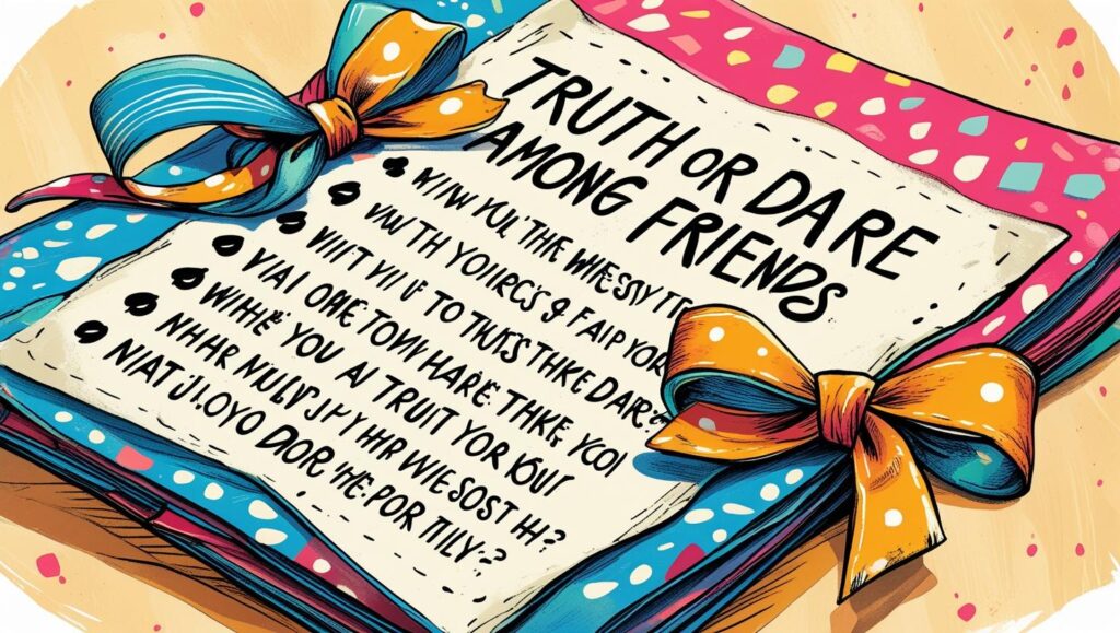 Best Question for truth and dare game for friends - The final list of questions for the truth and dare game for friends in 2025