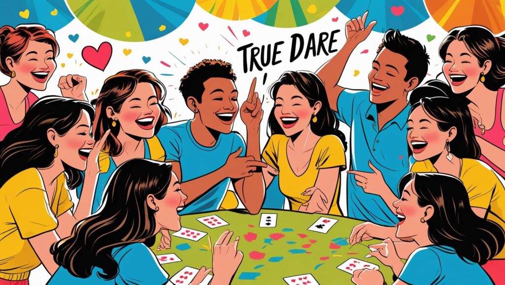 Truth or dare for adults (slightly nervous, not nsfw)
