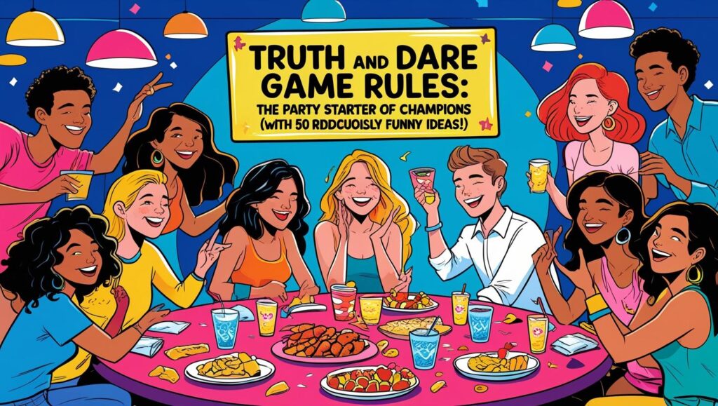 Truth and Dare Game Rules: The Party Starter of Champions (With 50 Ridiculously Funny Ideas!)